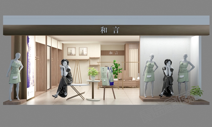 服装展柜，女装展柜