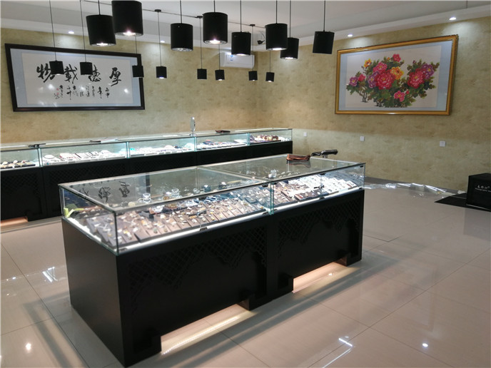 水晶展柜珠宝展示柜
